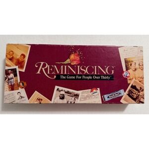 Vintage Reminiscing Board Game Over 30 Trivia Complete Classic Nostalgia